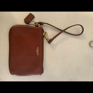 Small coach wristlet